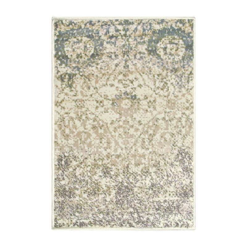 Superior Pendleton Traditional Floral Indoor Runner or Area Rug - 2' x 3' - Ivory