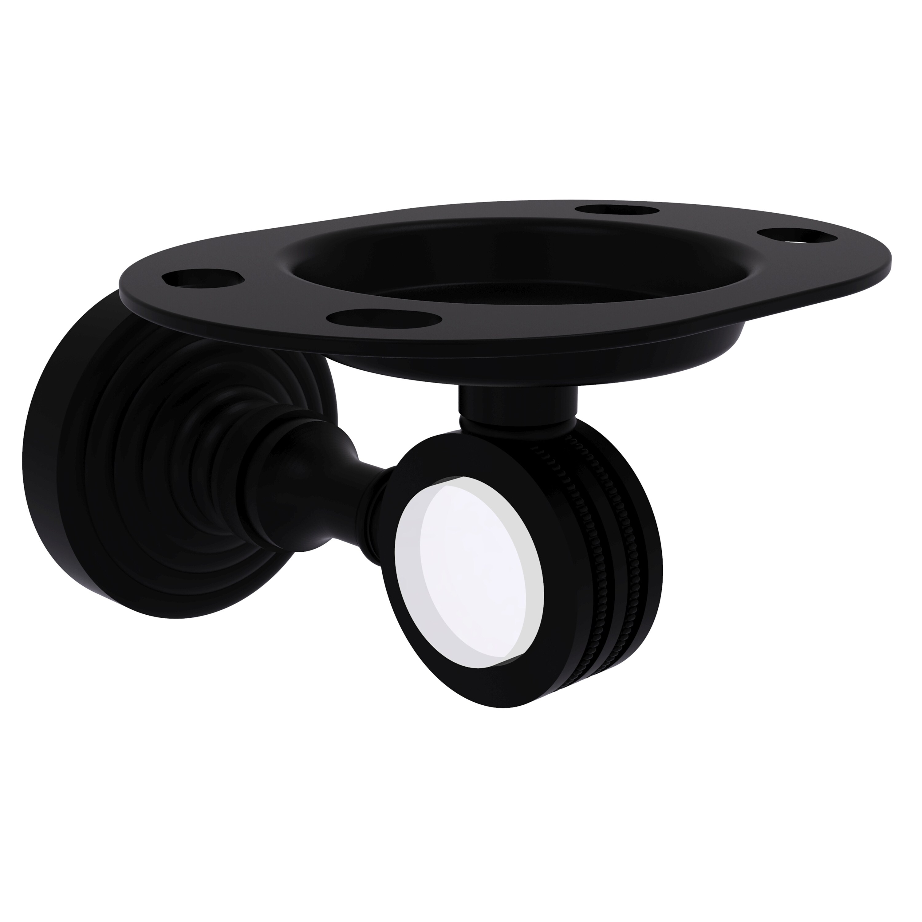 Allied Brass Pacific Grove Collection Tumbler and Toothbrush Holder with Dotted Accents