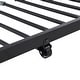 preview thumbnail 13 of 12, Black Twin over Twin Size Metal Bunk Bed with Trundle