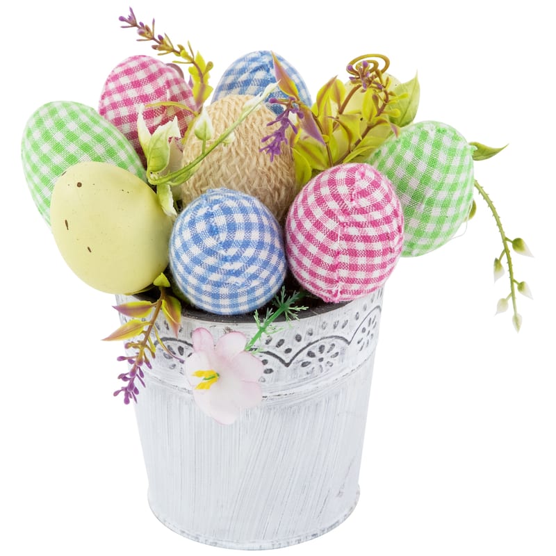 Easter Egg Spring Potted Floral Arrangement - 7
