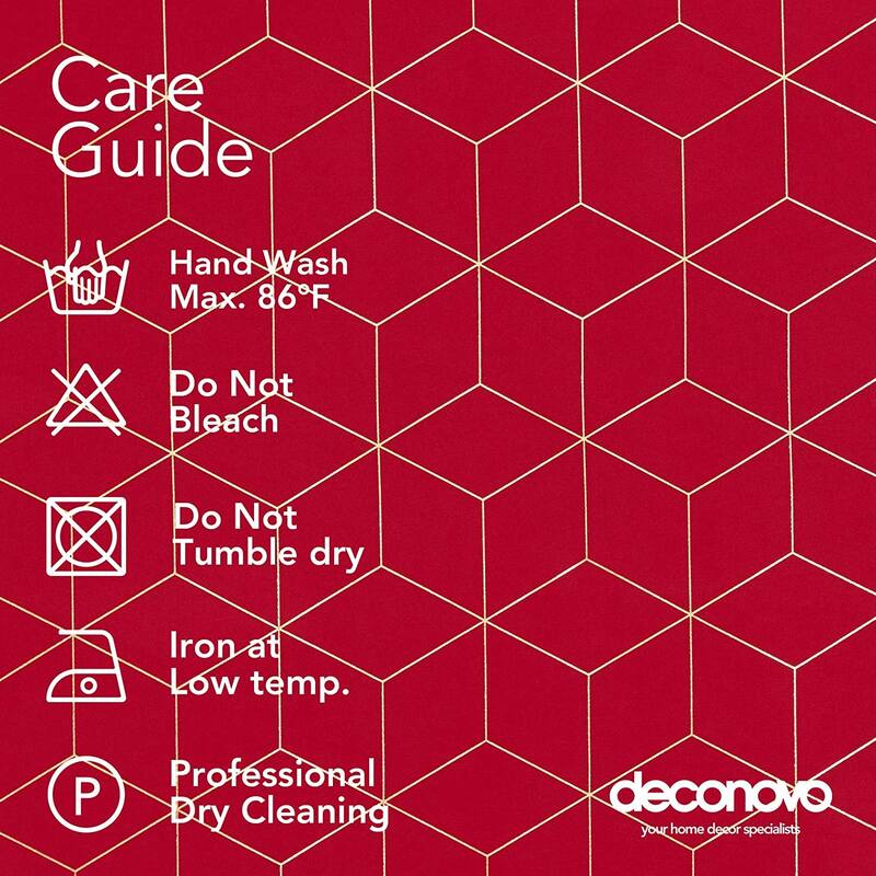 Deconovo Colorful Blackout Gold Honeycomb Curtains 42 Width(2 Panel)