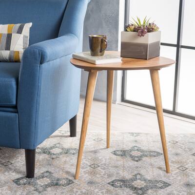 Naja Mid-Century Wood End Table by Christopher Knight Home - 20" L x 20" W x 22.75"H