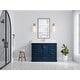 preview thumbnail 81 of 161, Willow Collection 48 in W x 22 in D x 36 in H Boston Single Bowl Sink Bathroom Vanity with Countertop