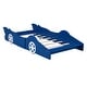 preview thumbnail 7 of 10, Twin Size Race Car-Themed Platform Bed with Functional Wheels Unique Design, High-Quality Construction