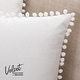 preview thumbnail 47 of 89, Deconovo Velvet Pom-poms Throw Pillow Covers 2 PCS(Cover Only)
