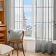 preview thumbnail 9 of 29, Deconovo Bedroom Crepe Solid Sheer Voile Curtain (2 Panels)