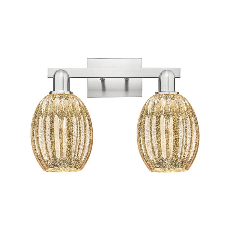 Innovations Lighting Downtown Urban - Preston - 2 Light 16" Bell Shade Bath Vanity Light