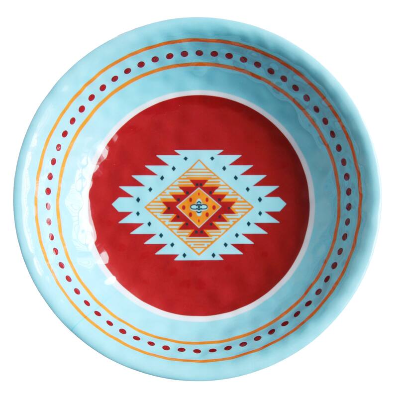 Paseo Road by HiEnd Accents Southwest Melamine Serving Bowl, 1PC