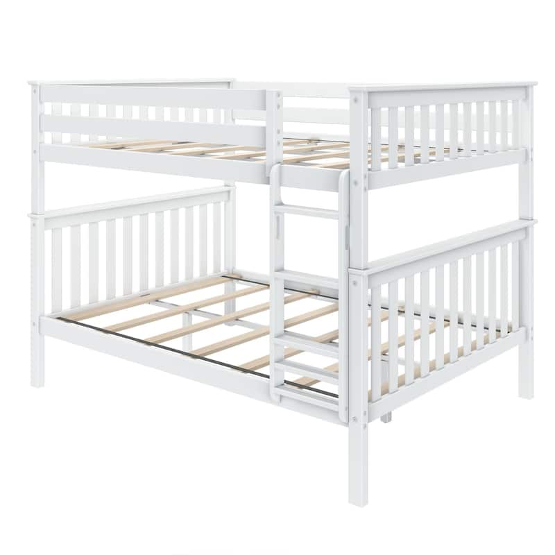 Max and Lily Classic Queen over Queen Bunk Bed