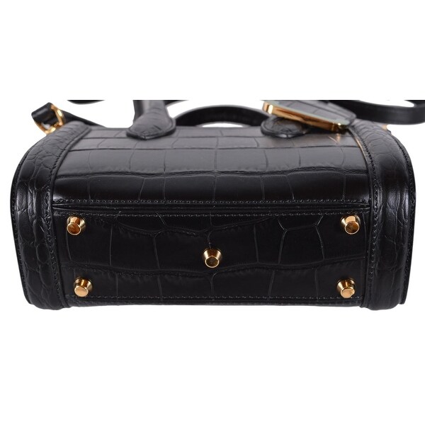 embossed leather purse