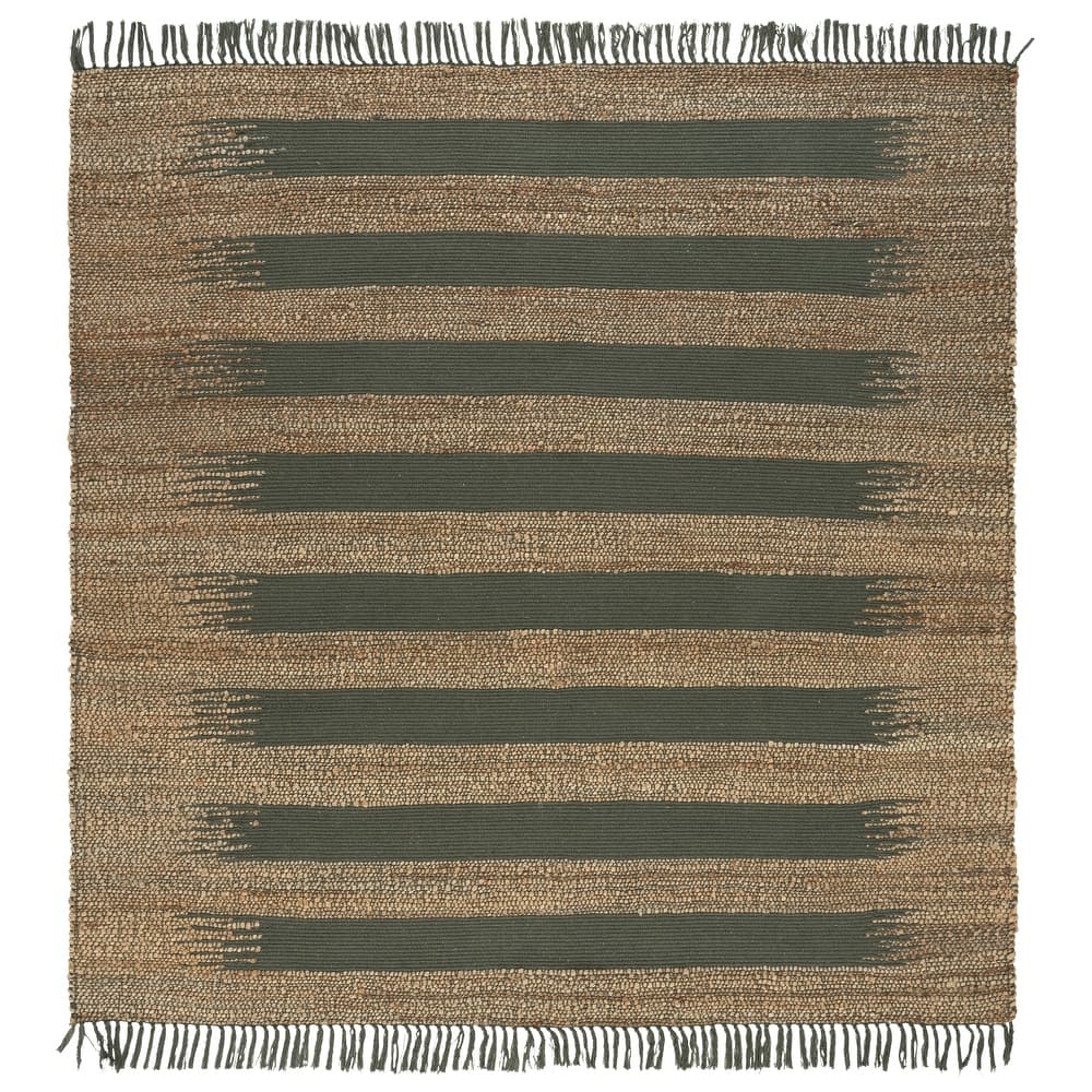 SAFAVIEH Handmade Natural Fiber Julietta Jute & Cotton Rug