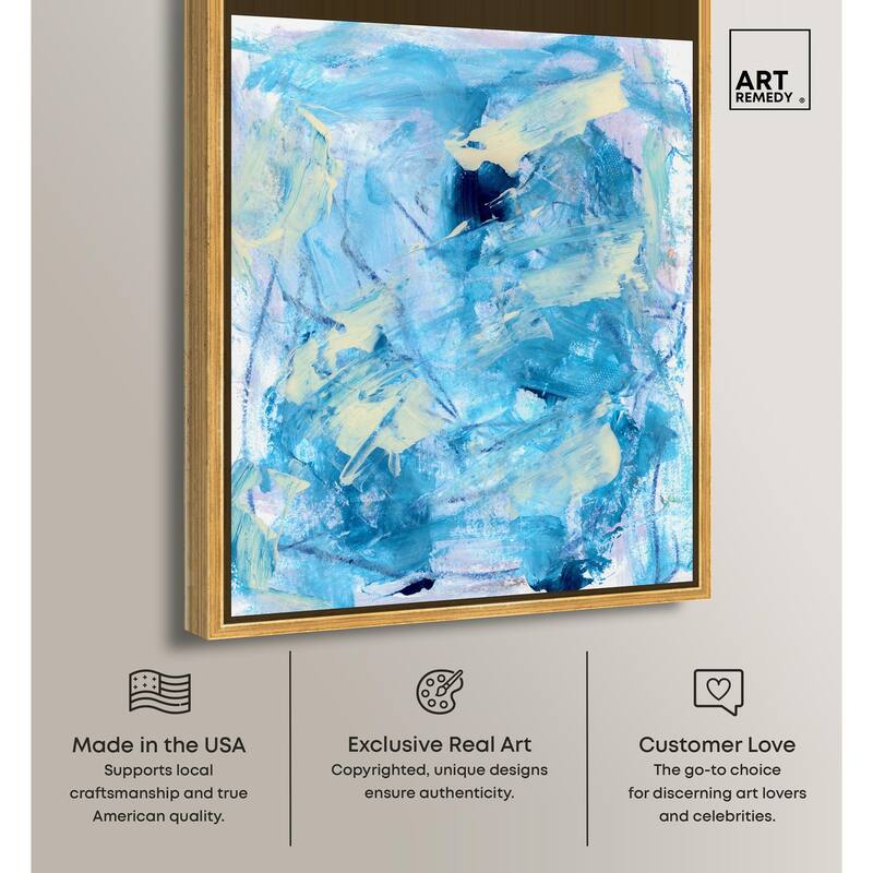 Frozen Symphony II Canvas by Art Remedy