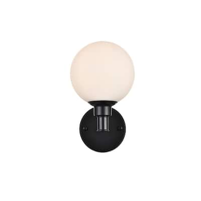 Elegant Lighting LD7317W6 Cordelia 10" Tall Bathroom Sconce