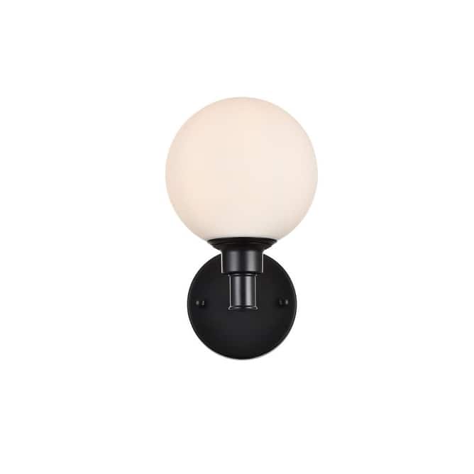 Elegant Lighting LD7317W6 Cordelia 10" Tall Bathroom Sconce