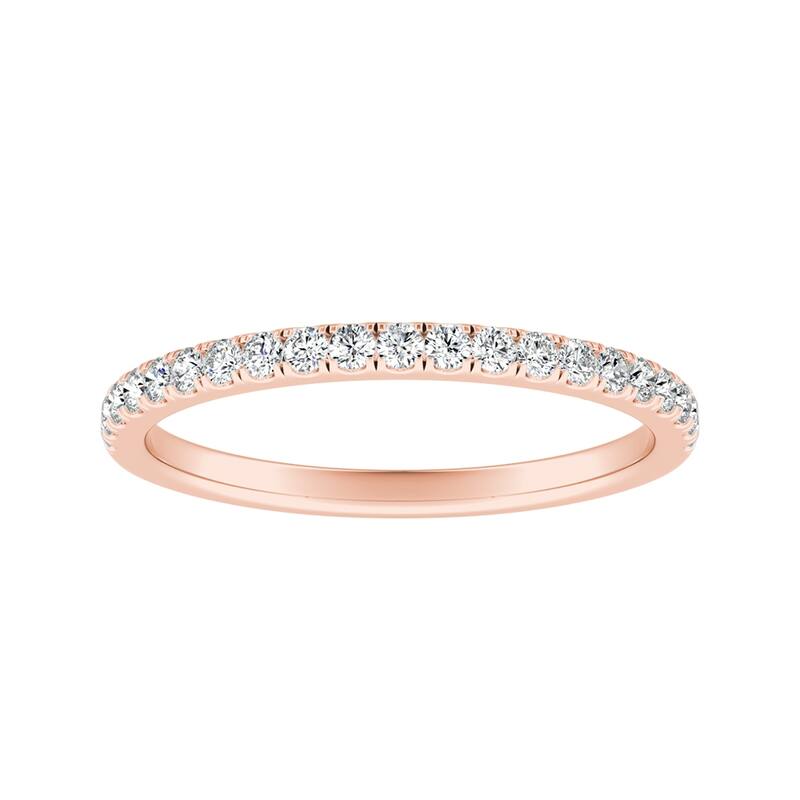 Auriya 1/5ctw Round Diamond Wedding Band 14k Gold