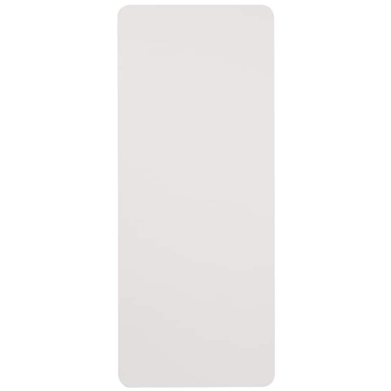 30"W x 72"L Height Adjustable Granite White Plastic Folding Table
