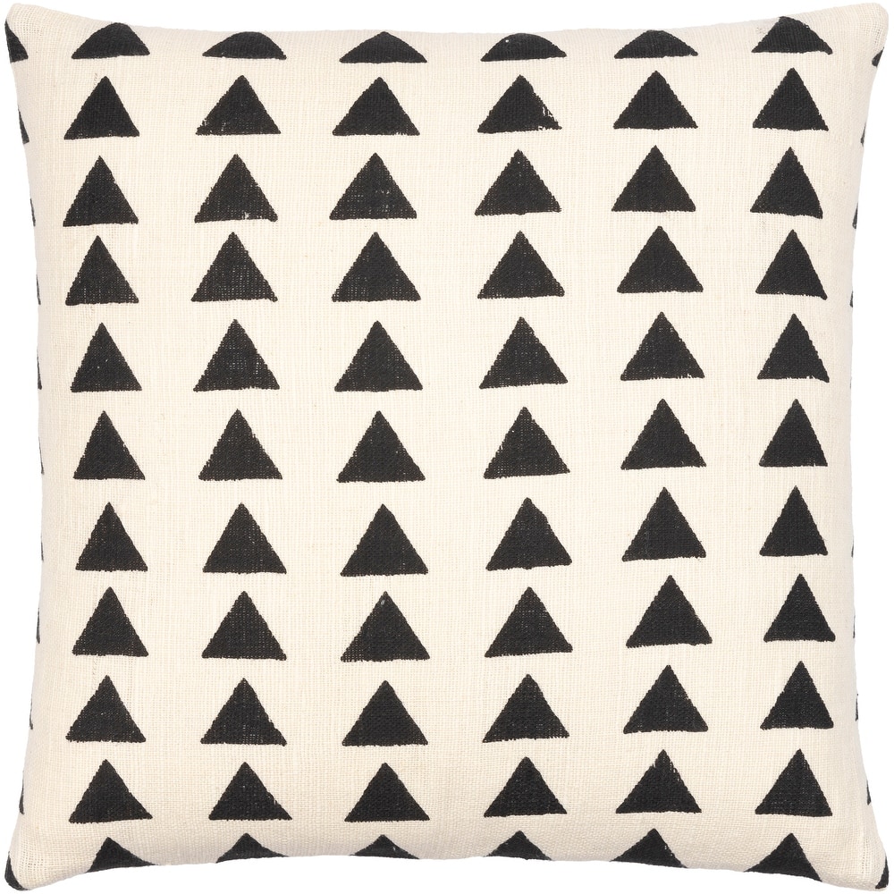 Isabelle Triangle Pattern Modern Throw Pillow