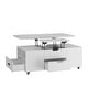 Modern Lift-Up Coffee Table With 2 Stools Set - Bed Bath & Beyond ...