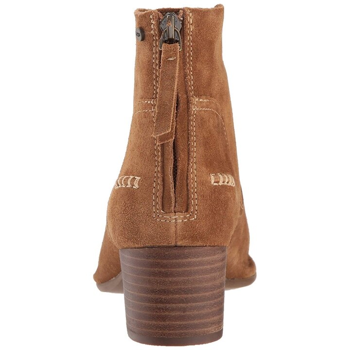 ugg bandara mid heel ankle boot in tan