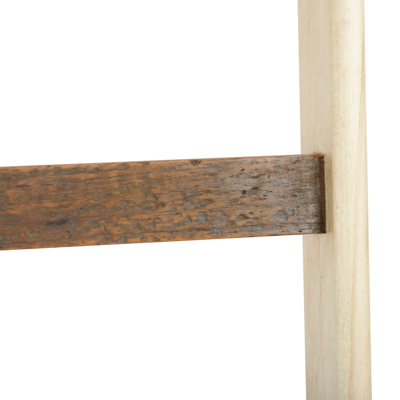 Wood Ladder Towel Rack