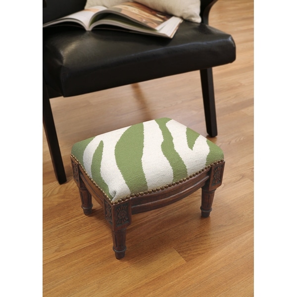 Zebra stool on sale