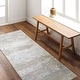 preview thumbnail 38 of 38, Kianna Modern & Contemporary Area Rug 2' 7" x 10' - Ivory/Grey