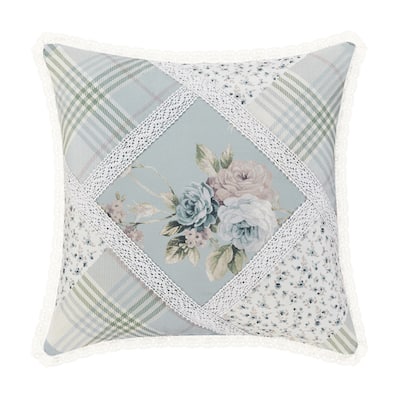 Bungalow Spa 16" Square Decorative Throw Pillow