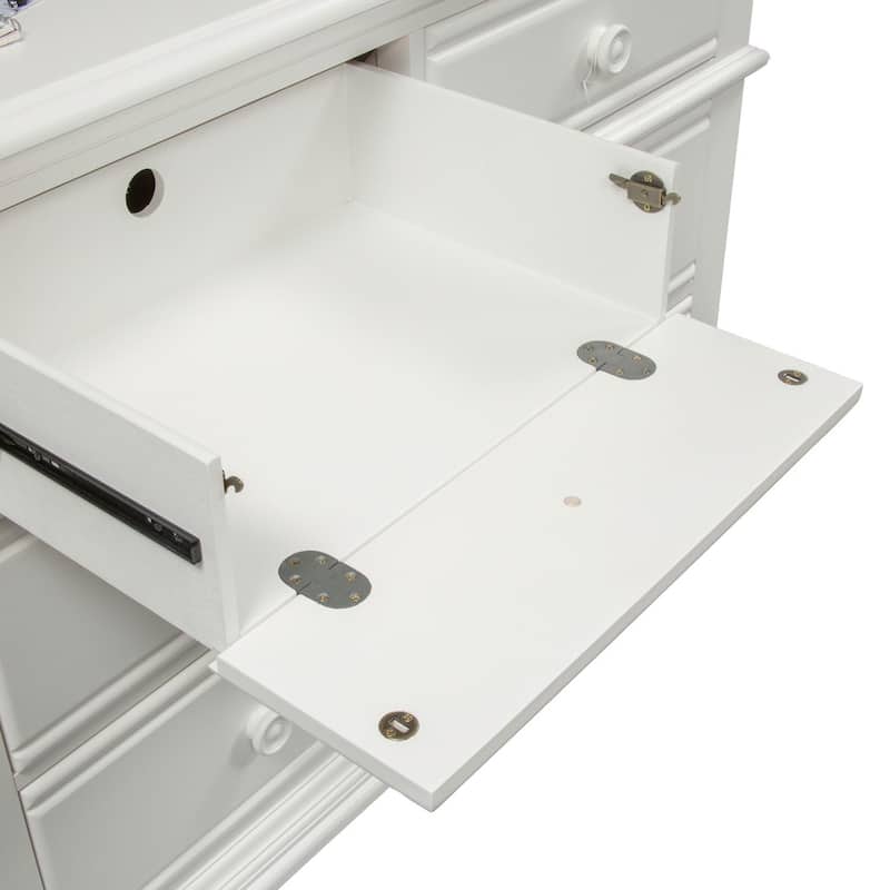 Summer House I Oyster White Media Chest