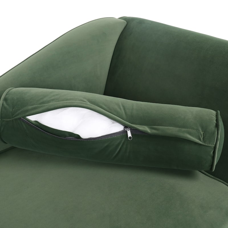 Calvert Upholstered Chaise Lounge by Christopher Knight Home