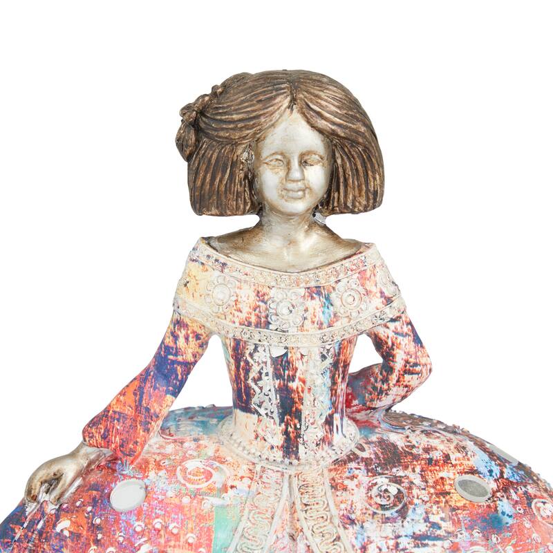 Multi Polystone Tuscan Sculptures (Set of 2)