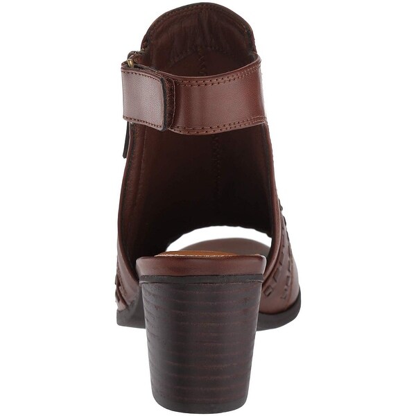 bare traps peep toe booties