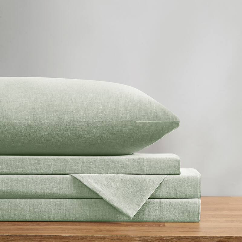 Frye Dusted Denim CVC Sheet Set