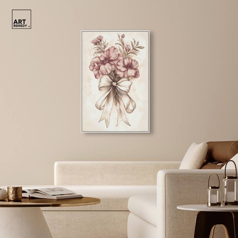 Tied with Tenderness I Canvas by Art Remedy