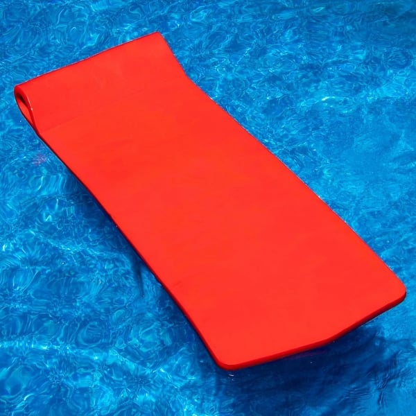 slide 2 of 3, Sofskin Foam Swimming Pool Float - 72" - Red