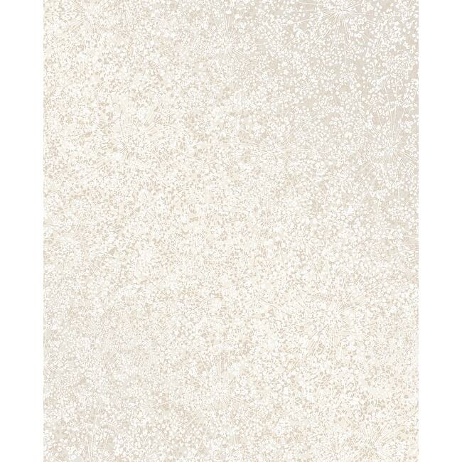 Decorline Dandi Taupe Floral Wallpaper - 20.5in x 396in x 0.025in