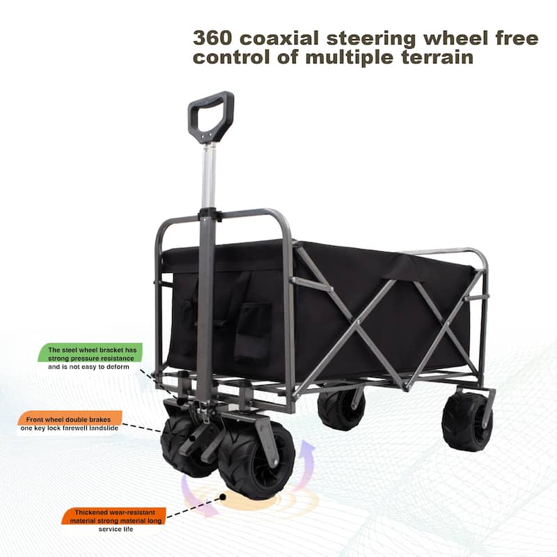 Outdoor Garden Park Utility kids wagon portable beach