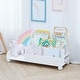 preview thumbnail 7 of 8, Fantasy Fields - Rainbow Wooden Display Bookcase - White - 33.5"W x 11.5"L x 17.75"H