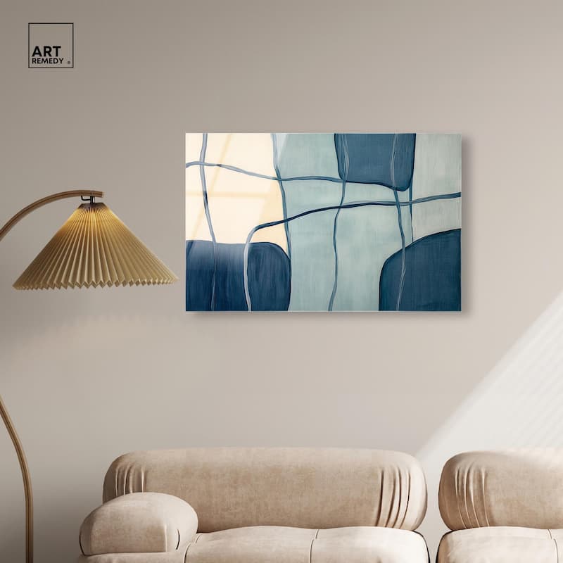 Convergence Acrylic by Art Remedy, Ready to Hang
