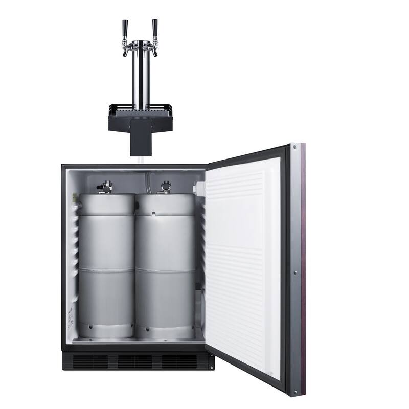 Summit SBC58BLIFFLTWADA 24" Wide 5.8 Cu. Ft. Panel Ready Built-In