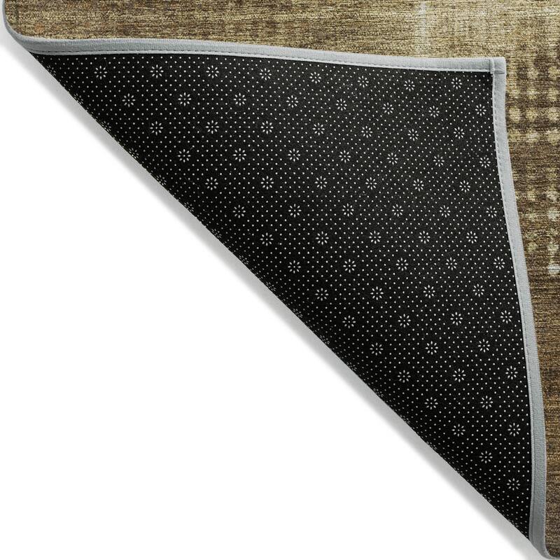 Machine Washable Indoor/ Outdoor Diamond Ombre Chantille Rug