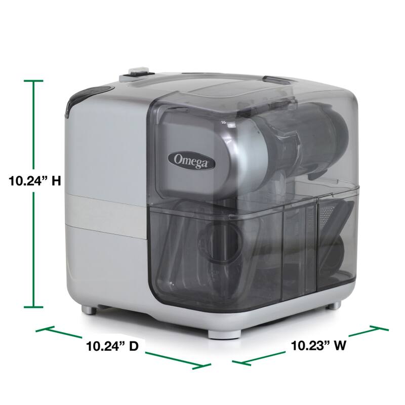 Omega Cold Press 365 Masticating Slow Juicer and Nutrition System with On-Board Storage