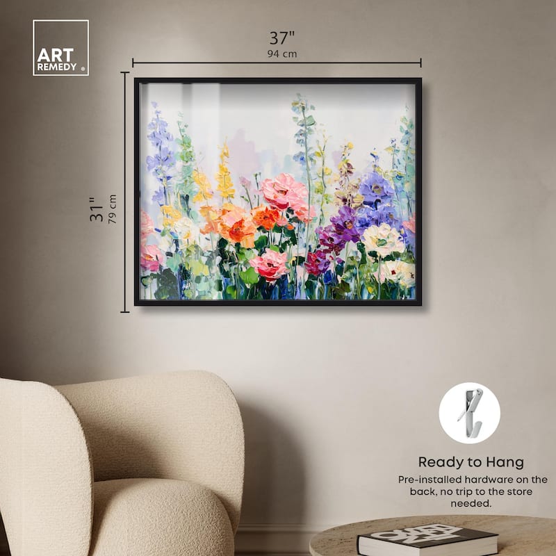 Summer Abundance II Shadowbox by Art Remedy