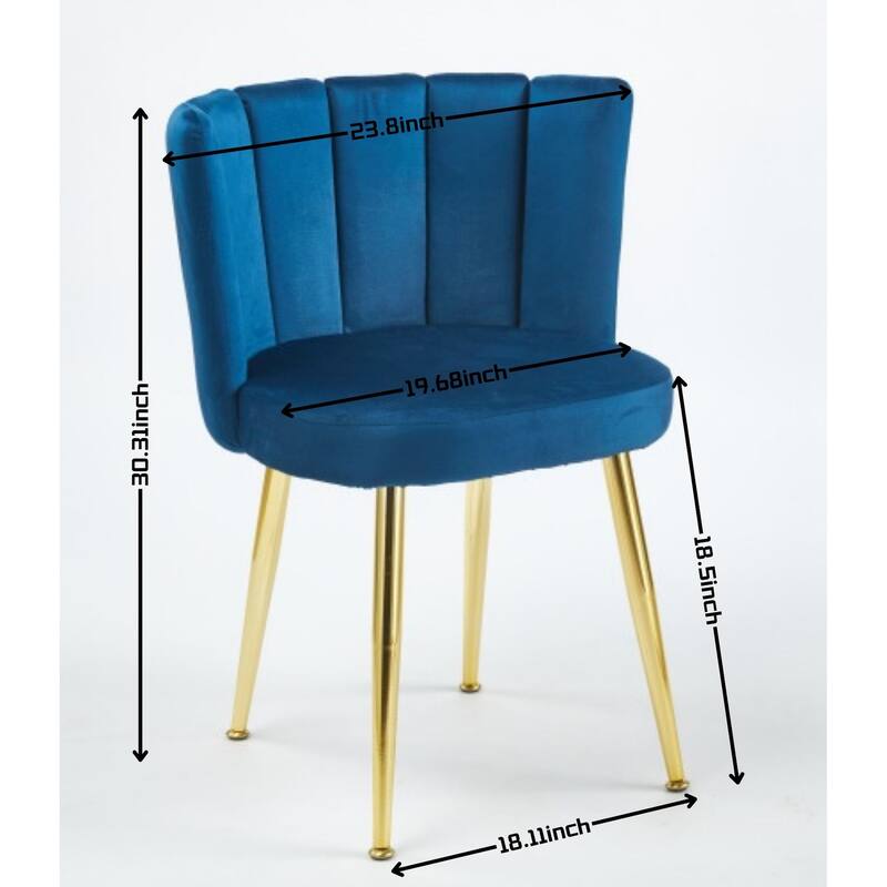 Upholstered Accent Chair Dining Chair Set of 2