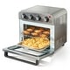 preview thumbnail 1 of 12, VEVOR Air Fryer Toaster Oven 7-IN-1 18L 1800W & 12-IN-1 25L 1700W Stainless Steel Convection Oven 18L