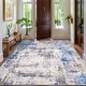 preview thumbnail 5 of 8, Abstract Impression Foldable Printed Area Rug 100% Polyester Washable Backing for Living Room
