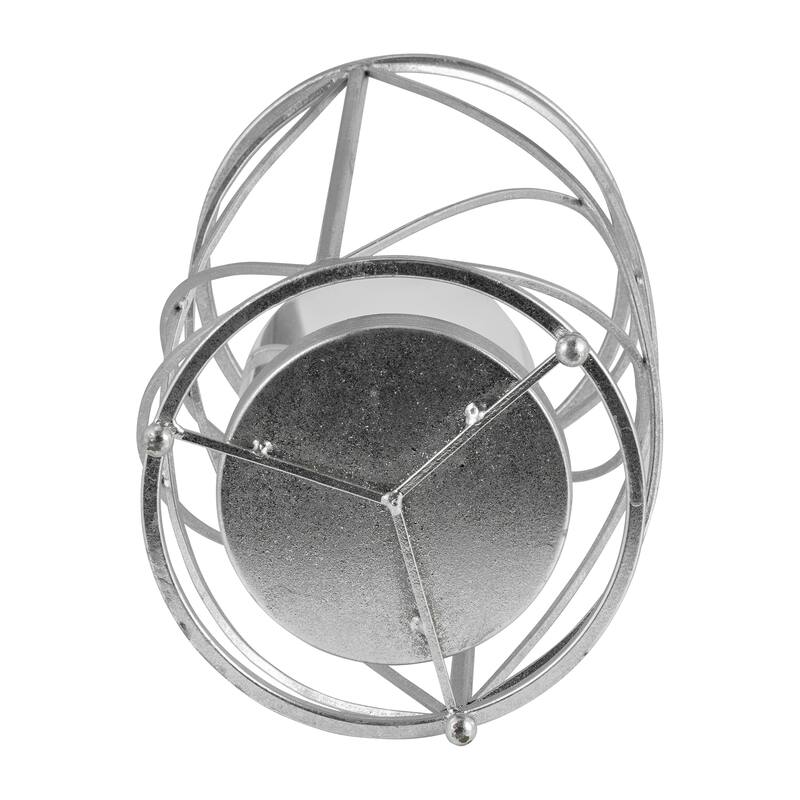 Metal Hurricane Candle Holder - Contemporary Rustic Pillar Candle Holder - Decorative Home Decor