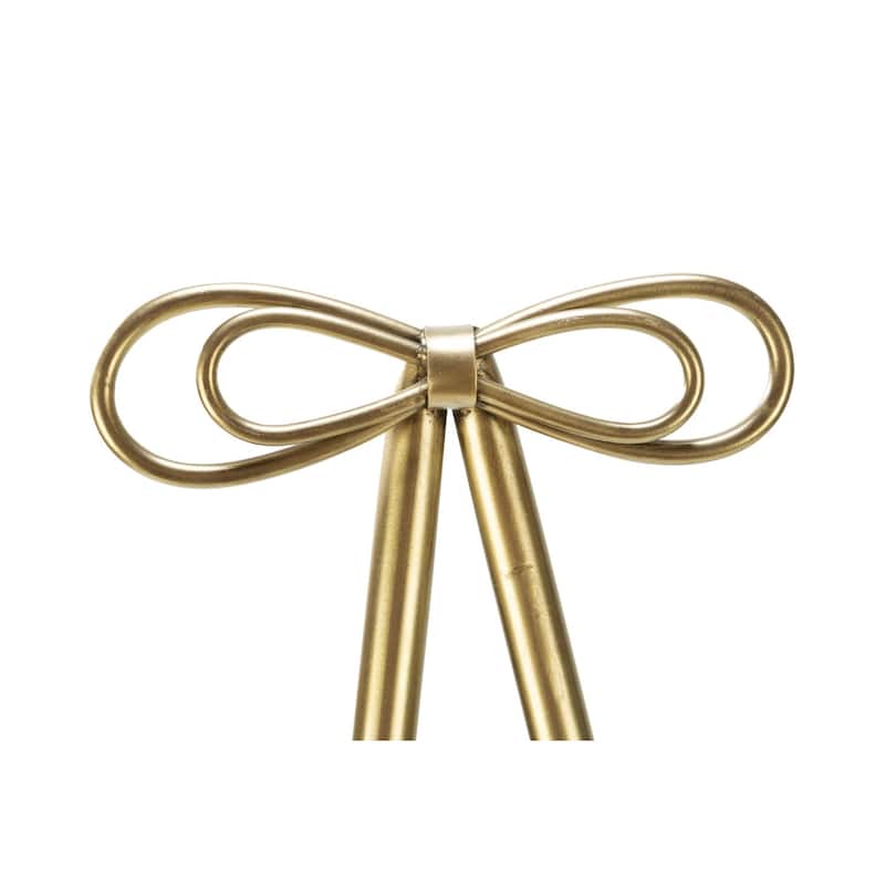 53.5"H Gold Metal Folding Tripod Floor Easel - 53.5"