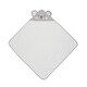 preview thumbnail 9 of 12, Hooded Bath Towel for Baby and Toddlers - N/A Silver