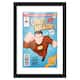 Comic Book Frame Wall Display with Mat for 1 Current Era Comic ...