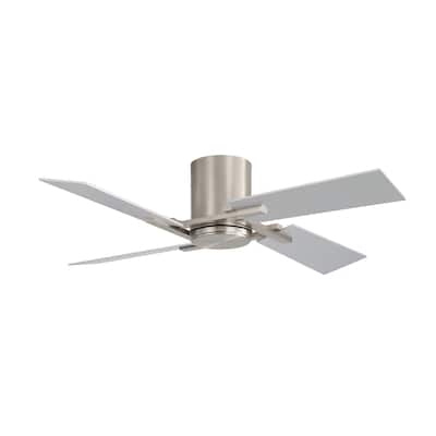 48Inch 4 Two-color Fan Blades Dc Motor Indoor Ceiling Fan With Remote